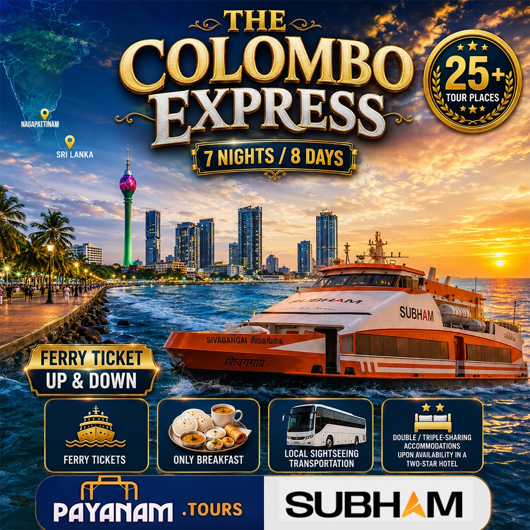 The Colombo Express | 8-Day Sri Lanka Tour Package